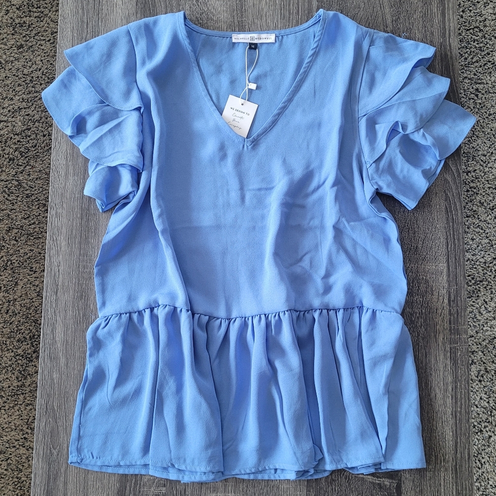 NWT Michelle McDowell Blouse